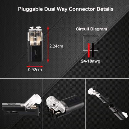 (🔥Last Day Promotion  - 49% off)2025Double-wire Plug-in Connector With Locking Buckle(The more you buy, the more discounts you get)